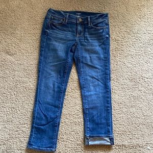 Loft Modern Cuffed Crop Pants